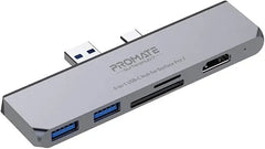 Promate USB-C Hub for Microsoft Surface Pro 7