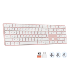 Full Keys 2.4G and Bluetooth Three Modes Keyboard ikey K230