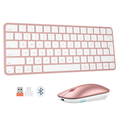 Wireless Ultra-thin Apple Keyboard and Mouse Combo ikey C210