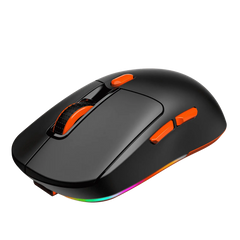 GW38 Wireless Tri-Mode Mouse with Magnetic Charging Dock