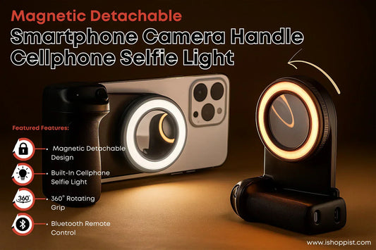 Magnetic Detachable Smartphone Grip