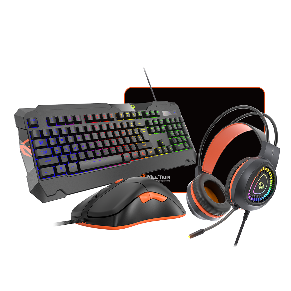C505 Gaming Mouse Keyboard and Headset Combo with Mouse Pad
