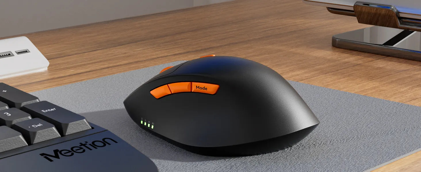 Dual-Mode Ergonomic Wave-Shaped Keyboard & Mouse Combo DirectorA2