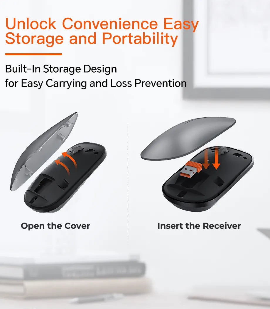 Ultra-Thin Full-Size Space Gray Wireless Office Combo iKey C230