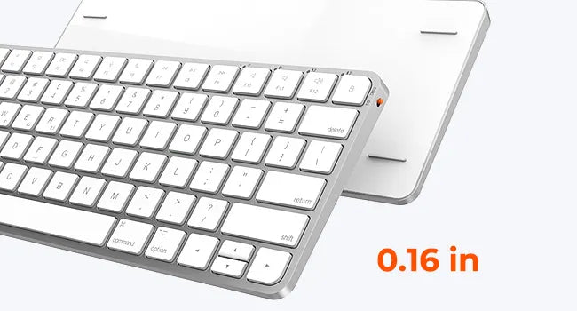 Wireless Ultra-thin Apple Keyboard and Mouse Combo ikey C210