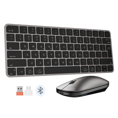 Wireless Ultra-thin Apple Keyboard and Mouse Combo ikey C210