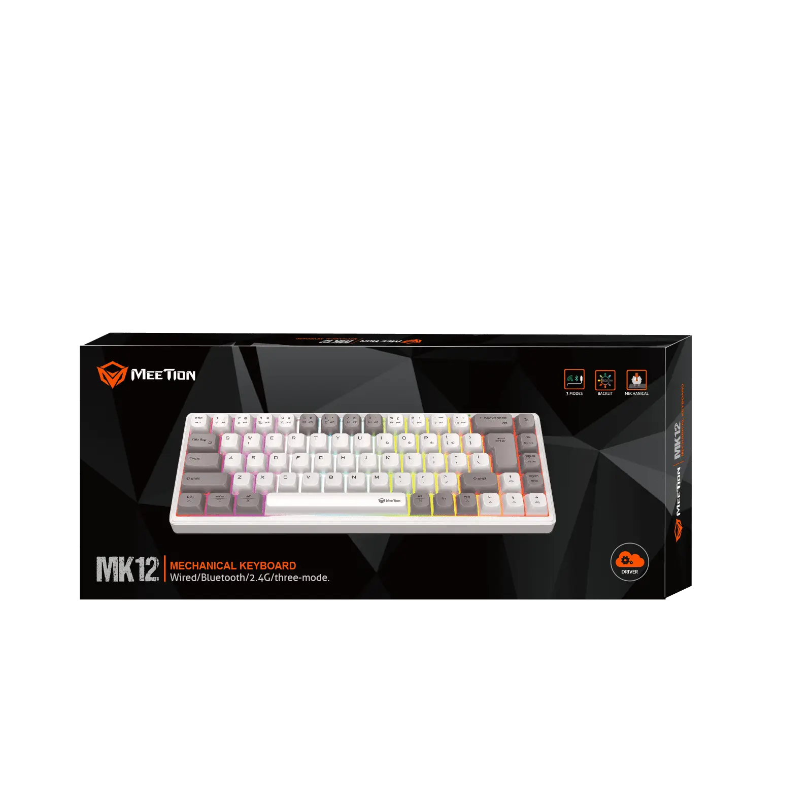 MK12 65% Triple-Mode Wireless RGB Mechanical Keyboard
