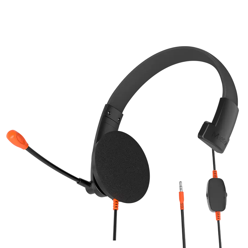 HP002 3.5mm Single-Ear Telephone Headset