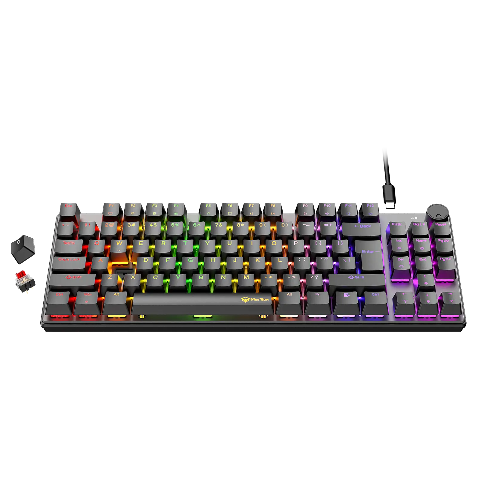 MK008 Pro 80% RGB Hot-swap Mechanical Keyboard