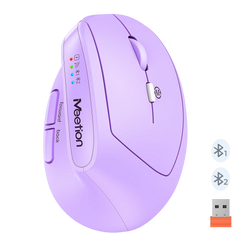 BTM008 DUAL MODE ERGONOMIC WIRELESS MOUSE