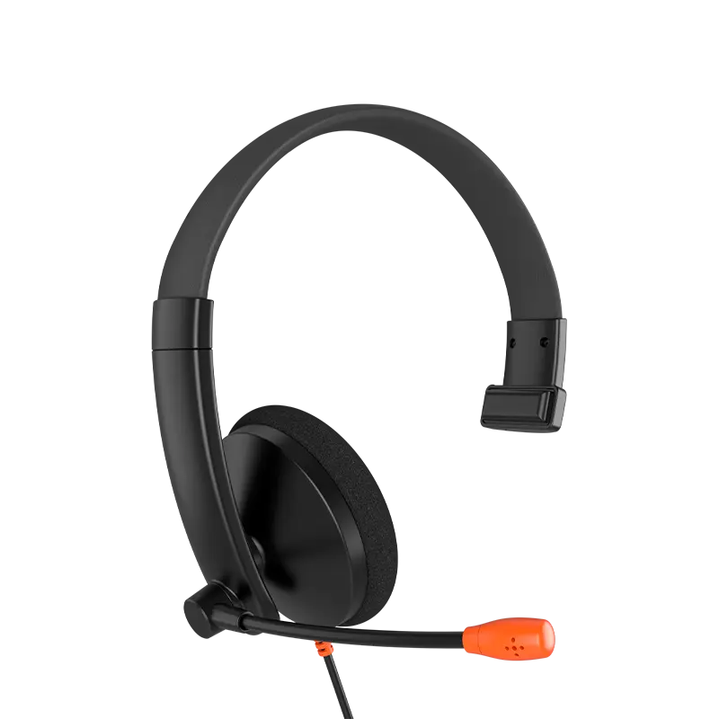 HP002 3.5mm Single-Ear Telephone Headset