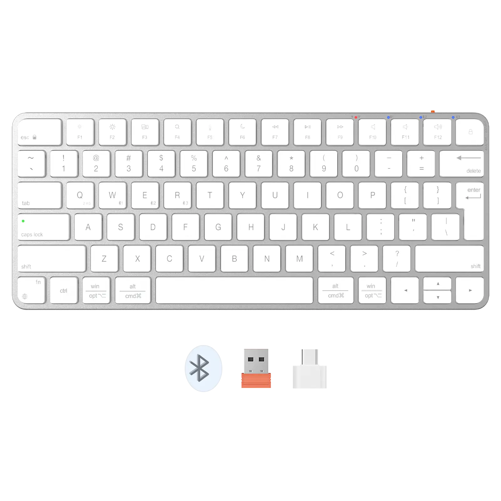 Wireless Ultra-thin Apple Keyboard ikey K210