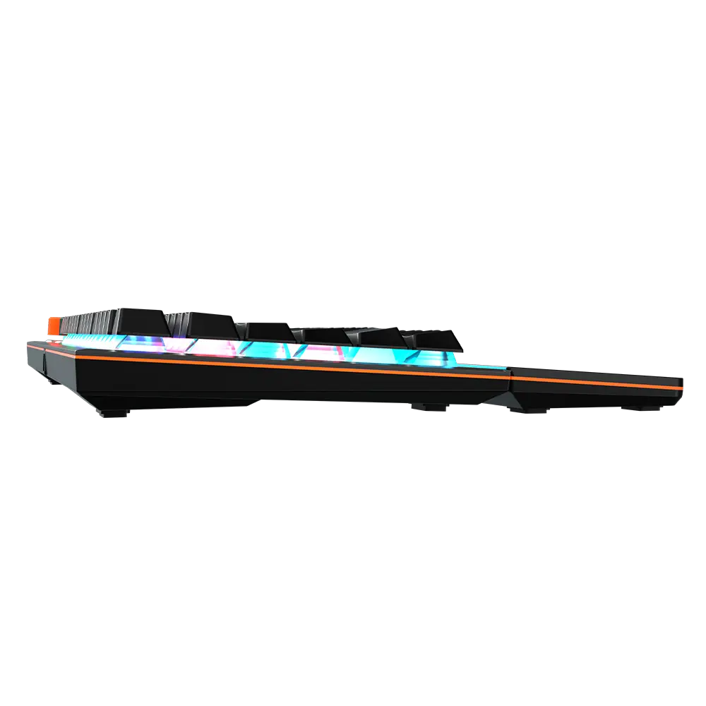 MK500 Colorful Adjustable Rainbow Backlight Mechanical Gaming Keyboard
