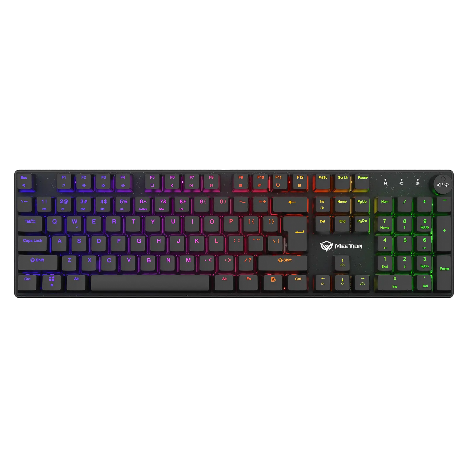 MK009 Rainbow Hot-Swap Mechanical Keyboard