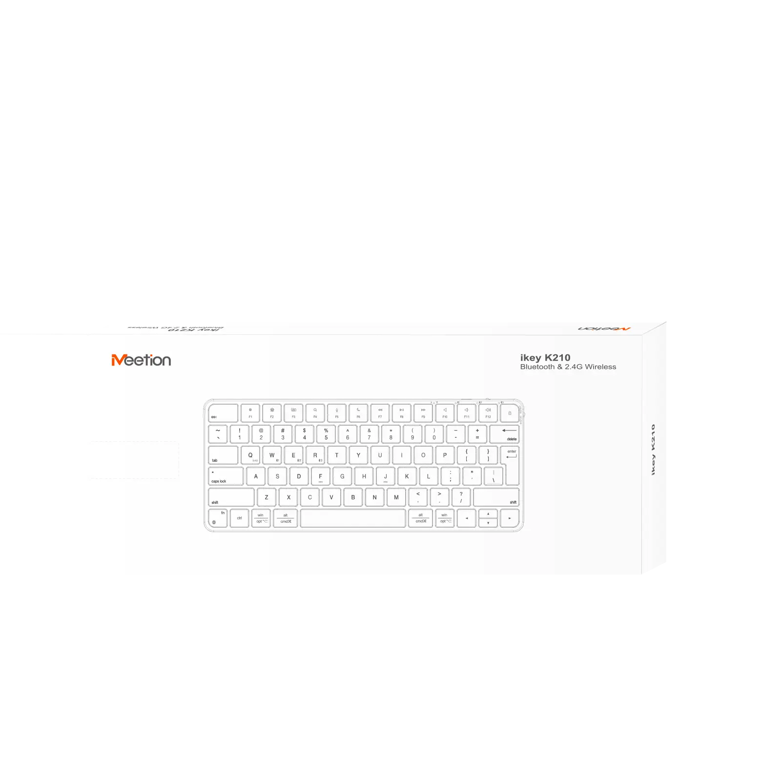 Wireless Ultra-thin Apple Keyboard ikey K210
