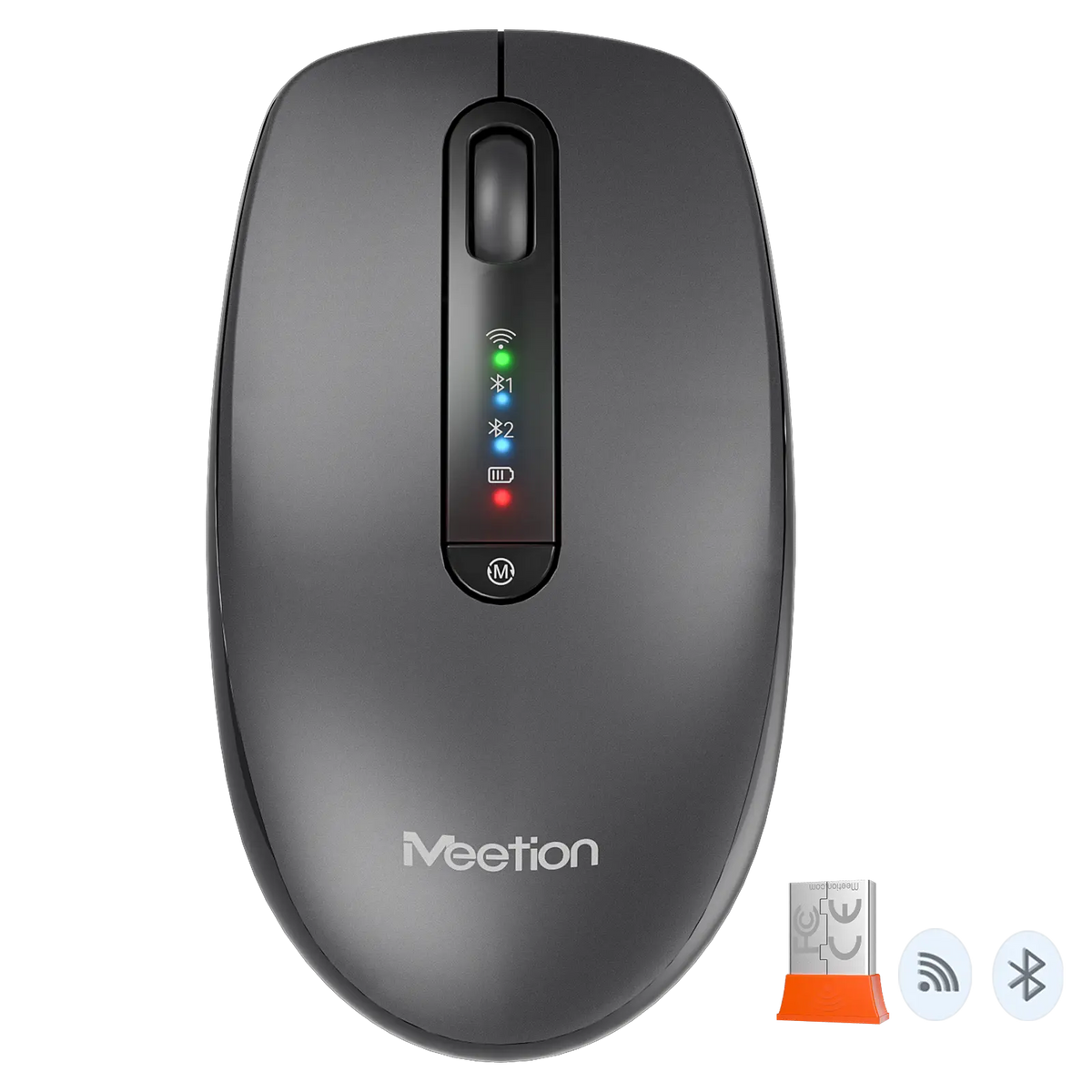 Wireless Silent Rechargeable Mouse BTM100R