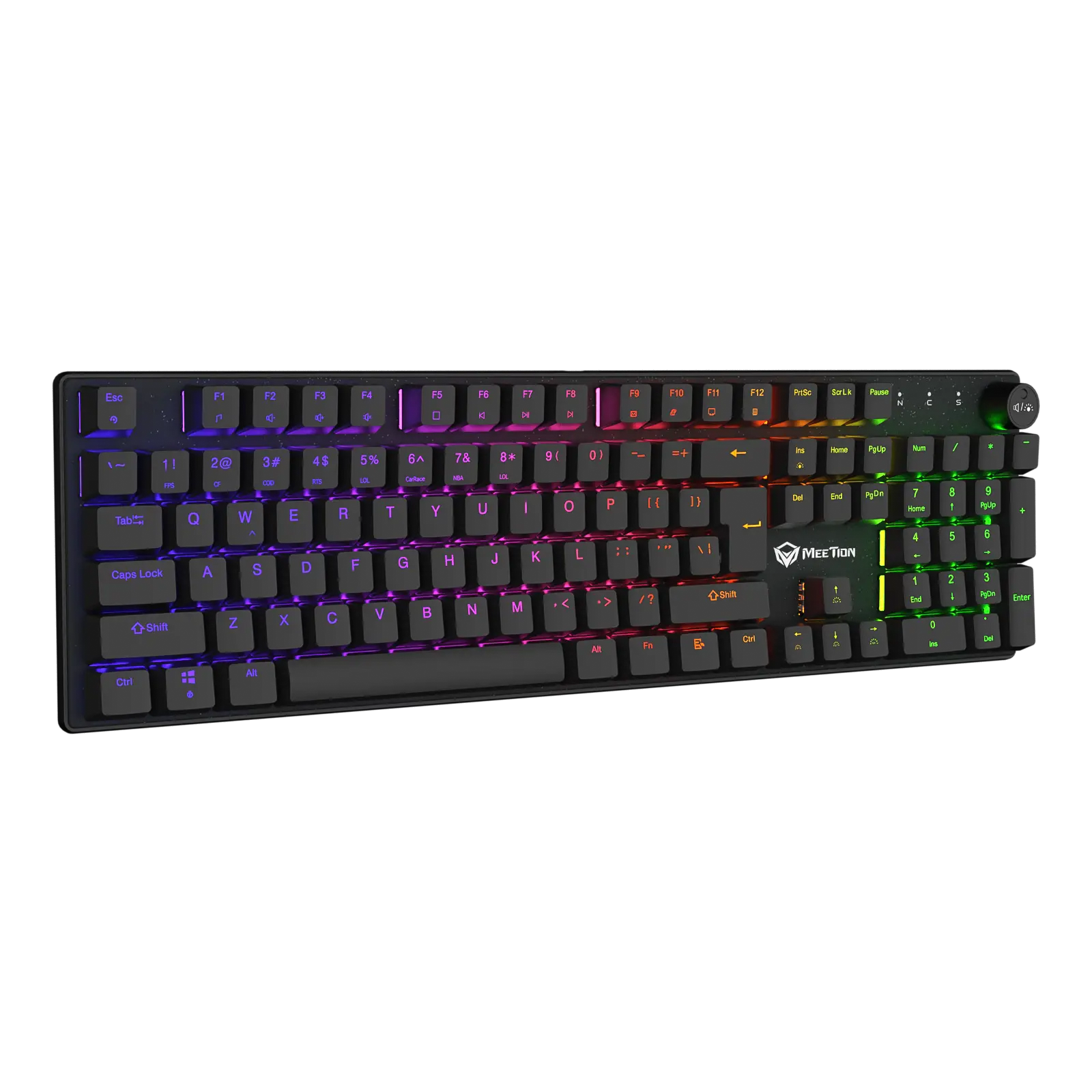 MK009 Rainbow Hot-Swap Mechanical Keyboard