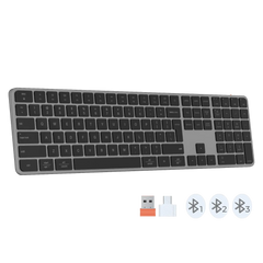 Full Keys 2.4G and Bluetooth Three Modes Keyboard ikey K230