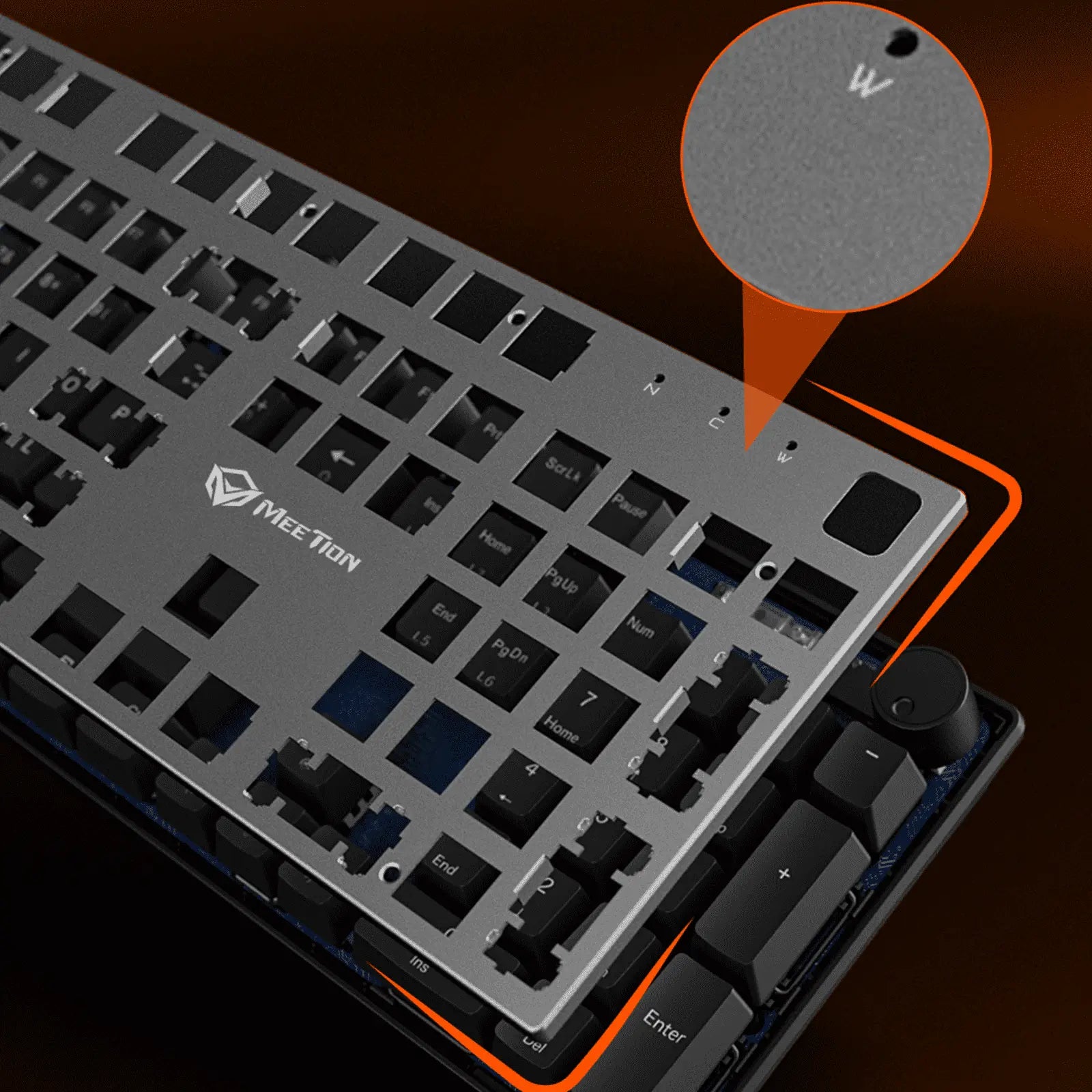 MK009 Pro Hot-swap Mechanical Keyboard