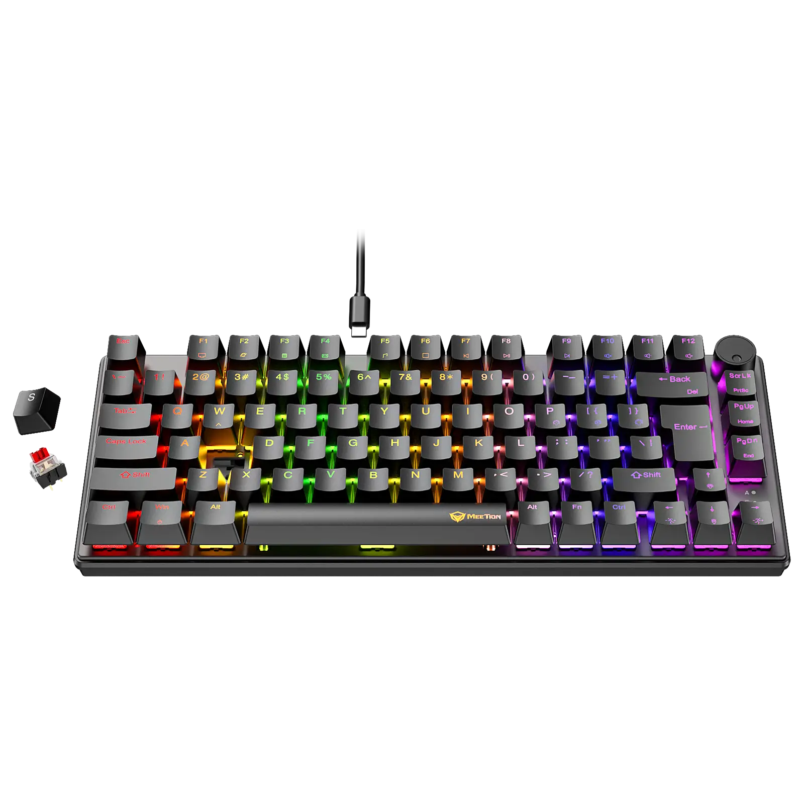 MK006 Pro 75% RGB Hot-swap Mechanical Keyboard
