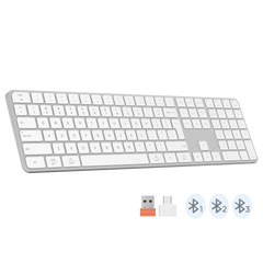 Full Keys 2.4G and Bluetooth Three Modes Keyboard ikey K230