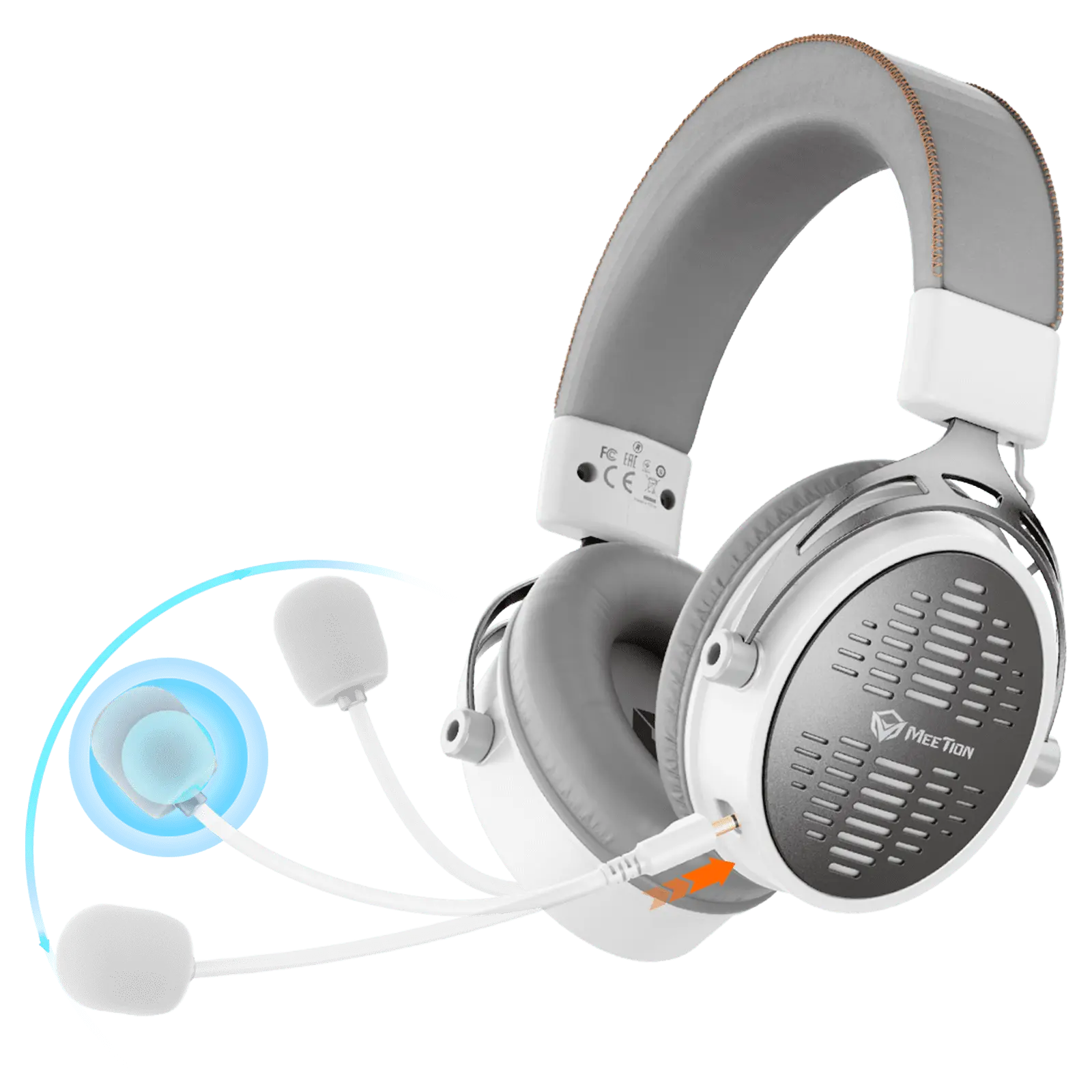 BTH013 50MM Wireless Surround Sound Gaming Headset