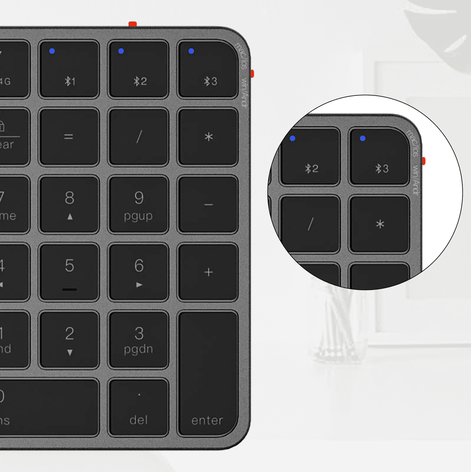 Full Keys 2.4G and Bluetooth Three Modes Keyboard ikey K230