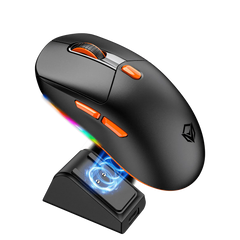 GW38 Wireless Tri-Mode Mouse with Magnetic Charging Dock