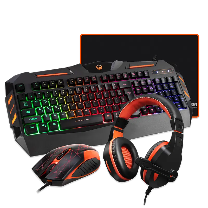 C500 Backlit Gaming Combo Kits 4 in 1