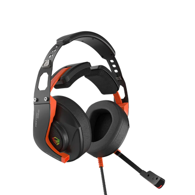 HP099 RGB BACKLIT BLACK GAMING HEADSET