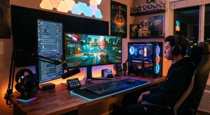 gaming pc setup