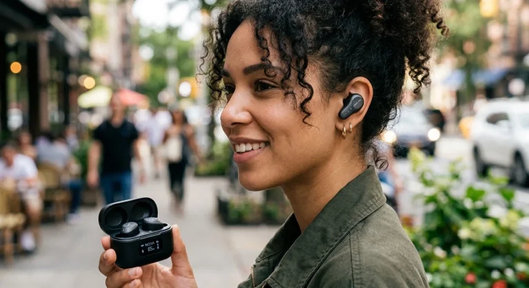Smart Bluetooth Earbuds
