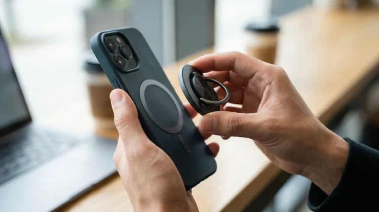 Magnetic Detachable Smartphone Grip