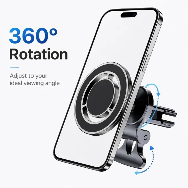 Magnetic Car Phone Holder for Air Vent