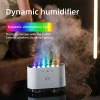 Pickup Dynamic Flame Effect Humidifier – 900ml Water Tank, 6 Spray Heads, Ambient Lighting & Fine Mist Diffuser
