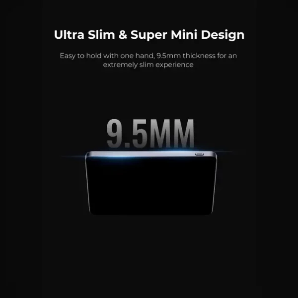 BRAVE BP-19 5000mAh Ultra Slim Magnetic Wireless Power Bank – 15W Wireless Charging, 20W PD Fast Charging, MagSafe Compatible with Built-In Stand