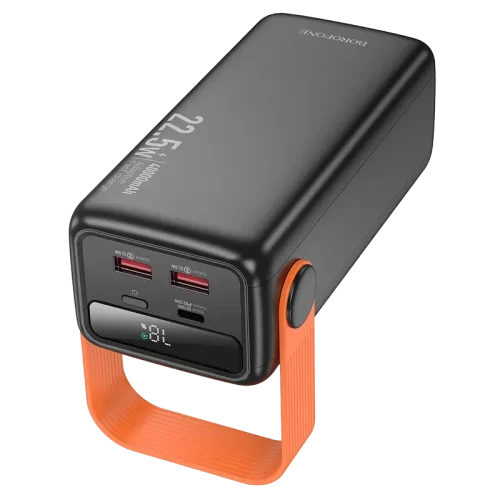 BOROFONE BJ56A 10000mAh Power Bank – 3-Port Fast Charging, 22.5W PD, QC3.0, USB-C Compatible
