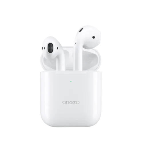 Oteeto OT102 Wireless Bluetooth Earbuds with Noise Cancellation, Bluetooth 5.3, 25mAh Battery & 250mAh Charging Case