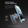 BRAVE BP-19 5000mAh Ultra Slim Magnetic Wireless Power Bank – 15W Wireless Charging, 20W PD Fast Charging, MagSafe Compatible with Built-In Stand