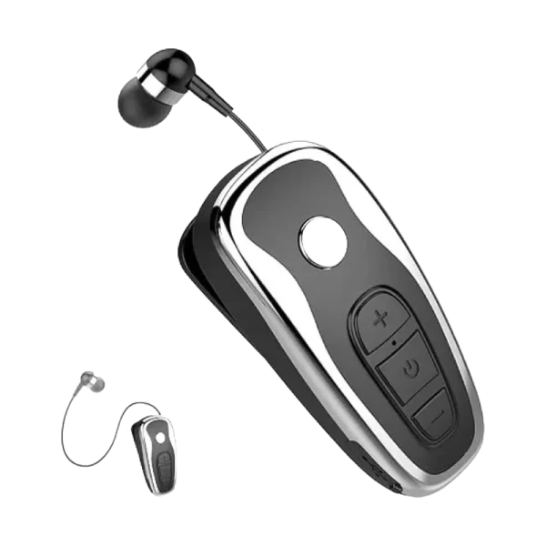 KTR-Q7 Business Clip Wireless Headphone – Bluetooth 5.0, HD Sound, Secure Fit, 5-Hour Battery Life