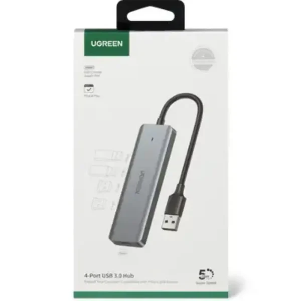 UGREEN USB-C to 4-Port USB 3.0 Hub – SuperSpeed USB Adapter
