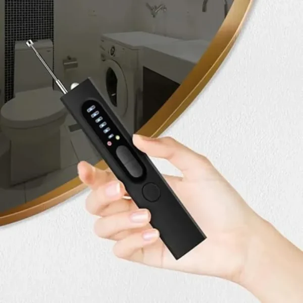 4 X13 Wireless Signal & Hidden Camera Detector – 6-Level Signal Strength Adjustment with Optical Viewfinder