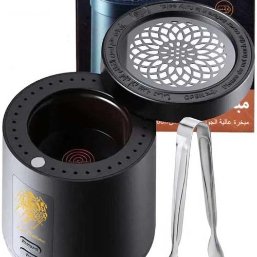 Luxury Portable Electric Oud & Bakhoor Incense Burner 2-in-1 Smart Arabic Mabkhara for Charcoal & Oud | Fast Heating, LED Indicator & USB Rechargeable – Premium Aromatherapy Diffuser for Home, Car