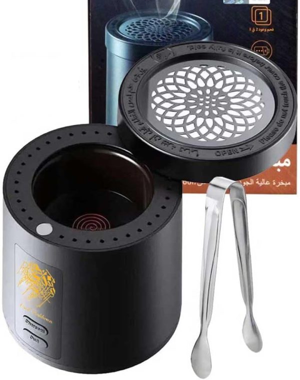 Luxury Portable Electric Oud & Bakhoor Incense Burner 2-in-1 Smart Arabic Mabkhara for Charcoal & Oud | Fast Heating, LED Indicator & USB Rechargeable – Premium Aromatherapy Diffuser for Home, Car