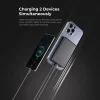 BRAVE BP-19 5000mAh Ultra Slim Magnetic Wireless Power Bank – 15W Wireless Charging, 20W PD Fast Charging, MagSafe Compatible with Built-In Stand