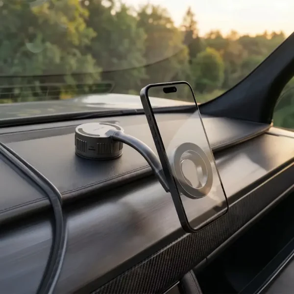 6 Green Lion GX-91 MagSafe Suction Car Phone Holder