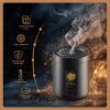 Luxury Portable Electric Oud & Bakhoor Incense Burner 2-in-1 Smart Arabic Mabkhara for Charcoal & Oud | Fast Heating, LED Indicator & USB Rechargeable – Premium Aromatherapy Diffuser for Home, Car